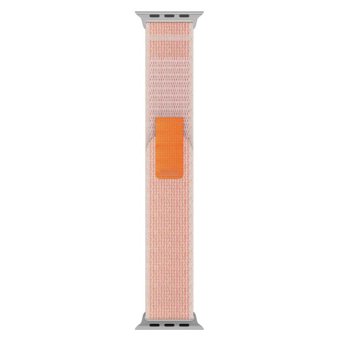 Bild 3, ColorPop Apple Watch 38/40/41/42 mm Armband Nylon Trail Loop Rosa