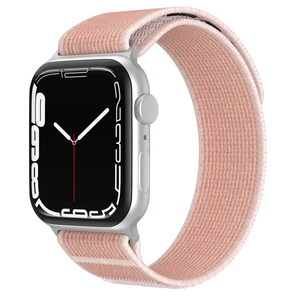 ColorPop Apple Watch 38/40/41/42 mm Armband Nylon Trail Loop Rosa