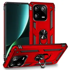  Xiaomi 13 Pro 5G Skal Ring Armor R&ouml;d