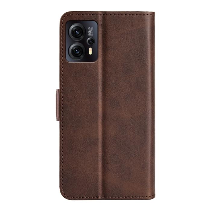 Bild 3,  Motorola Moto E13 Fodral Magnetisk Stängning Brun