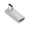 140W USB 3.1 USB-C Hane till USB-C Hona Adapter 8K 40Gbps Vit