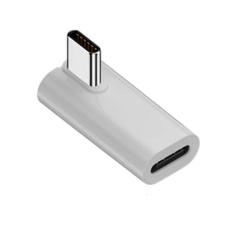  140W USB 3.1 USB-C Hane till USB-C Hona Adapter 8K 40Gbps Vit