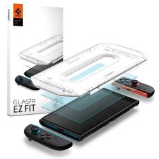 Spigen Spigen Nintendo Switch 2 2-PACK Sk&auml;rmskydd GLAS.tR "Ez Fit"