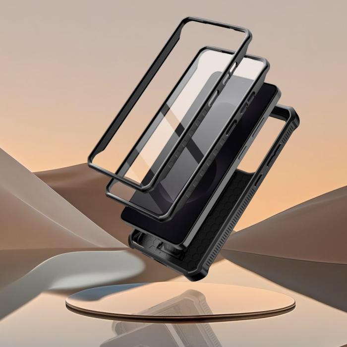 Bild 5, Tech-Protect Tech-Protect Galaxy S26 Ultra 2-SET Skal Kevlar Cam+ Svart