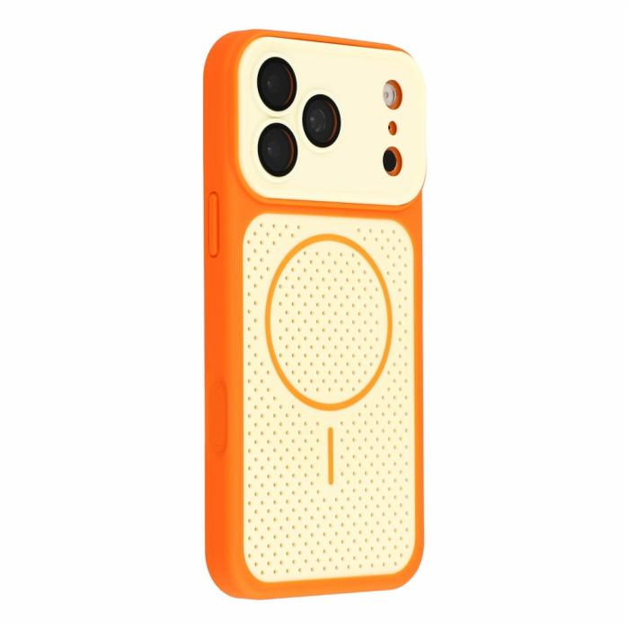Bild 2,  iPhone 18 Pro / 17 Pro Skal MagSafe Ventilerat Orange