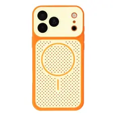  iPhone 18 Pro / 17 Pro Skal MagSafe Ventilerat Orange