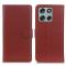  Motorola Moto G56 5G Fodral Litchi Läder Brun