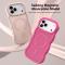  iPhone 17 Pro Skal MagSafe Wavy Matt Ljus Rosa