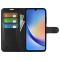  Samsung Galaxy A35 5G Fodral Läder Litchi Svart
