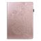  iPad Mini 2024/2021 Fodral Mandala Flower Case Stand Roséguld