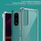 IMAK IMAK Sony Xperia 5 III Skal Shockproof TPU + Skärmskydd Tonad Svart