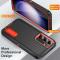  Samsung Galaxy S25 Skal Extreme Hybrid Kickstand Svart/Orange