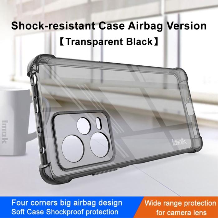 Bild 3, IMAK IMAK Xiaomi Redmi Note 12 Pro 5G Skal Shockproof TPU Tonad Svart