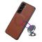  Samsung Galaxy S23 Plus 2in1 Magnet Fodral Brun