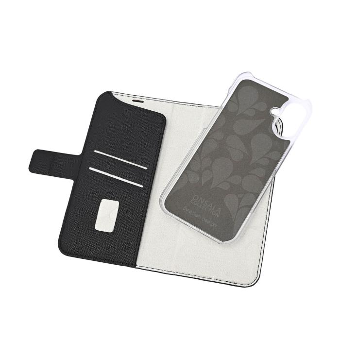 Bild 3, Onsala Onsala iPhone 16 Plus Fodral MagSafe 2 Kortfack Svart