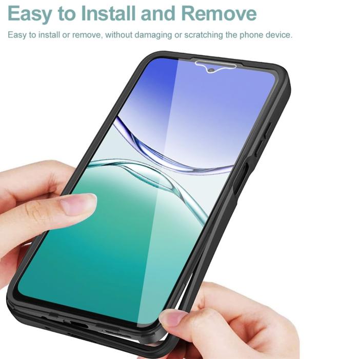 Bild 5,  Samsung Galaxy A17 / A16 Skal 360 Hybrid Defense Svart
