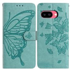  Google Pixel 10a Fodral Med Fj&auml;ril Tryck Gr&ouml;n