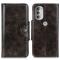 KHAZNEH KHAZNEH Motorola Moto G51 Fodral Retro Brun