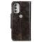 KHAZNEH KHAZNEH Motorola Moto G51 Fodral Retro Brun