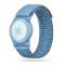 Tech-Protect Tech-Protect Nylon Armband För AirTag 2/1 Till Barn Blå