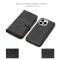  iPhone 15 Plus 2in1 Magnet Fodral Crazy Horse Svart