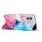  Motorola Moto G73 5G Fodral Marmor Rosa/Lila