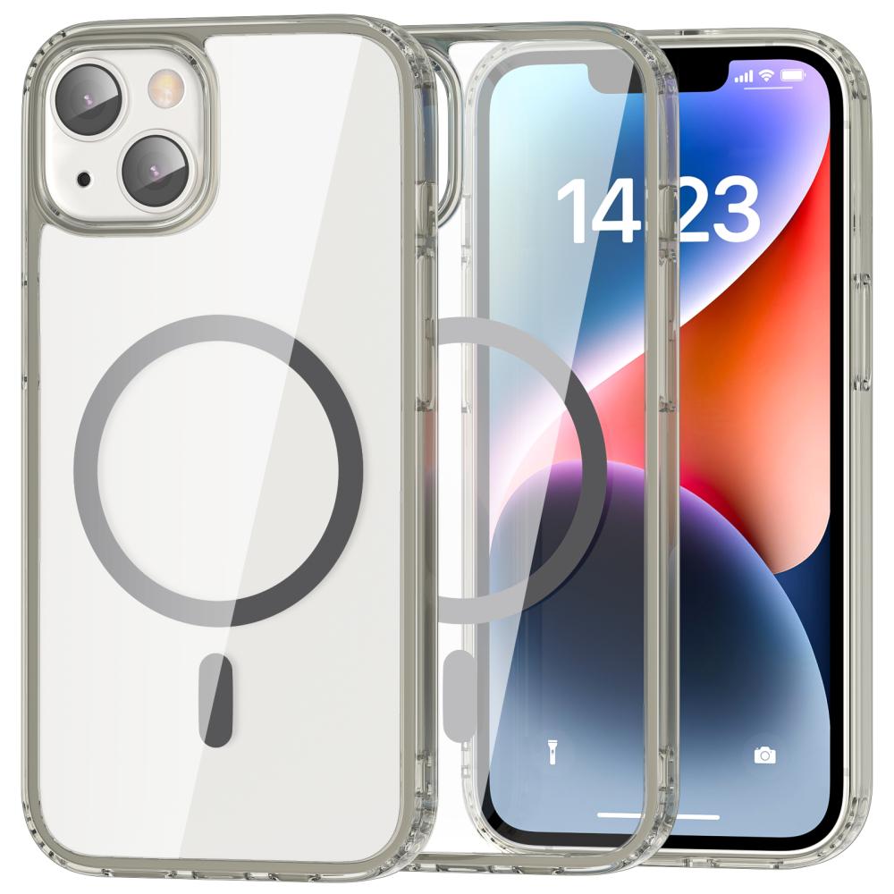 ColorPop ColorPop iPhone 14 Skal CH MagSafe Transparent/Titanium