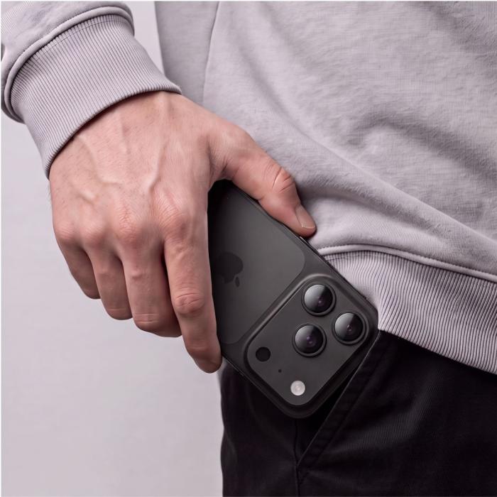 Bild 5, Tech-Protect Tech-Protect iPhone 18 Pro Linsskydd CamFull Fit+ Svart
