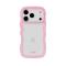 holdit holdit iPhone 17 Pro Max Mobilskal Wavy Pink/Transparent