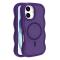  iPhone 16 Plus Skal MagSafe Wavy Matt Lila