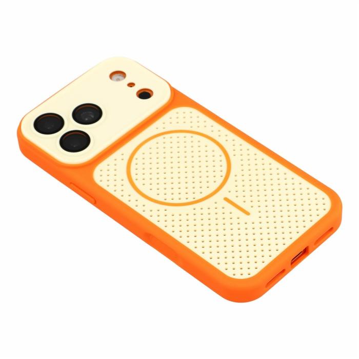 Bild 3,  iPhone 18 Pro / 17 Pro Skal MagSafe Ventilerat Orange