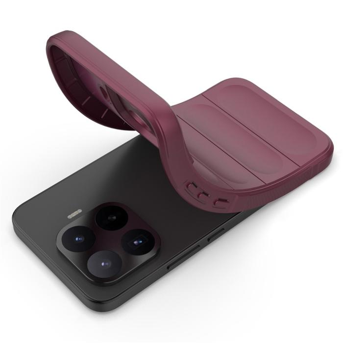 Bild 4,  Xiaomi 17T Pro Skal TPU Magic Shield Vin Röd