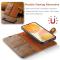 DG.MING DG.MING Samsung Galaxy A57 5G 2in1 Fodral / Skal Brun