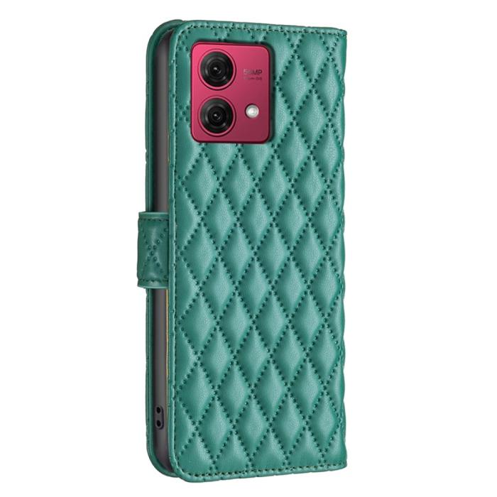 Bild 5,  Motorola Moto G84 5G Fodral Diamond Grön