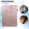  iPad Mini 2024/2021 Fodral Mandala Flower Case Stand Roséguld