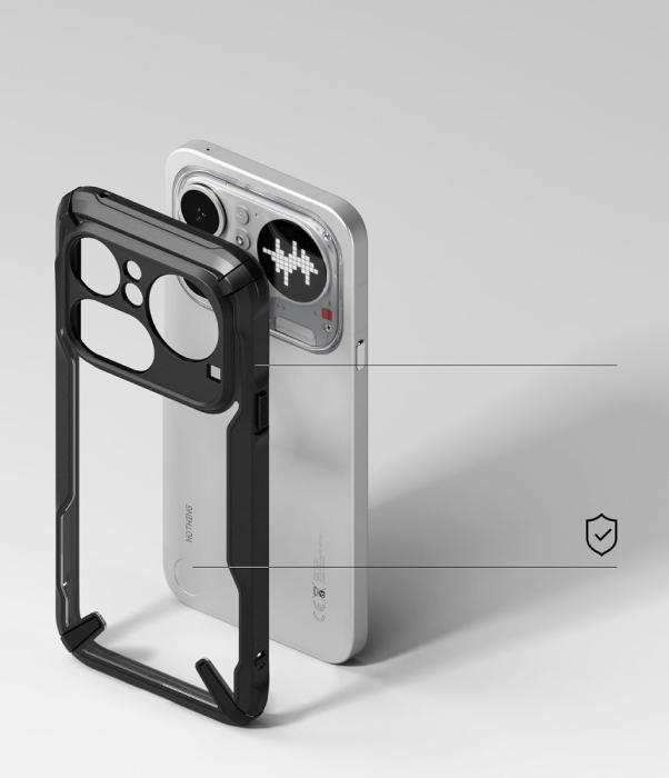 Bild 4, Ringke Ringke Nothing Phone 4a Pro Skal Fusion X Svart