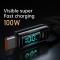 MCDODO Mcdodo 100W 1.2m USB-C - USB-C Snabbladdningskabel Svart