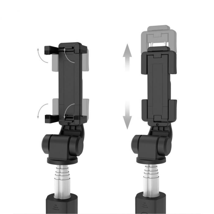 Bild 5, Tech-Protect Tech-Protect Selfie Stick Tripod Trådlös Svart