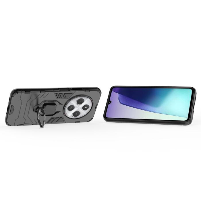 Bild 3,  Xiaomi Redmi 14C Skal Hybrid Armor Ring Svart