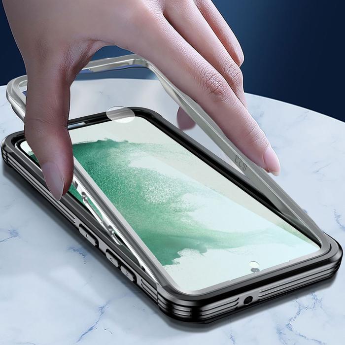 Bild 4,  Samsung Galaxy S24 Plus 360° Shockproof Hybrid Skal Transparent
