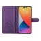  iPhone 14 Pro Fodral Tiger Tryck Lila
