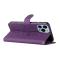  iPhone 14 Pro Fodral Tiger Tryck Lila
