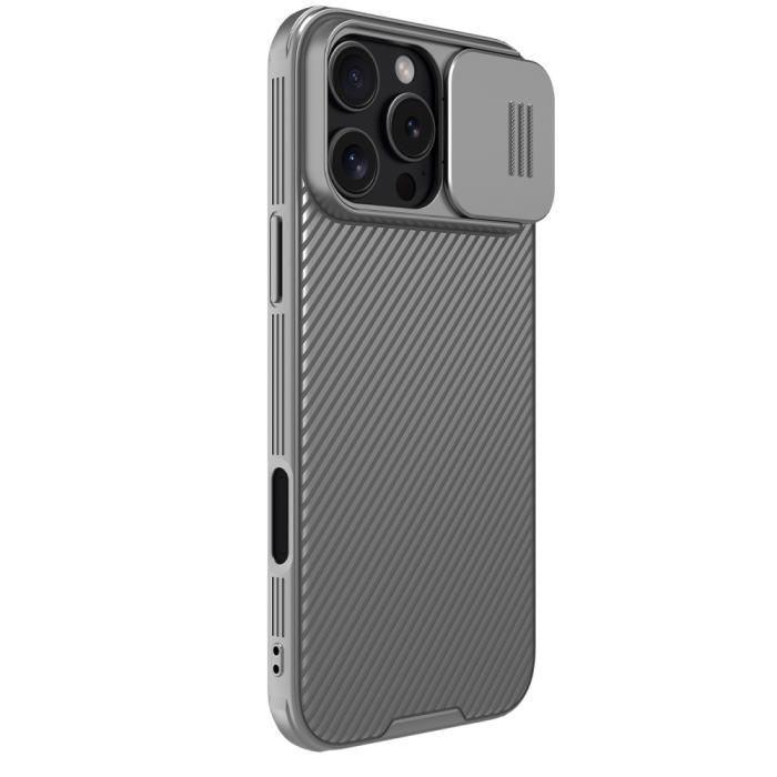 Bild 3, NILLKIN NILLKIN iPhone 16 Pro Max Skal CamShield Pro Grå