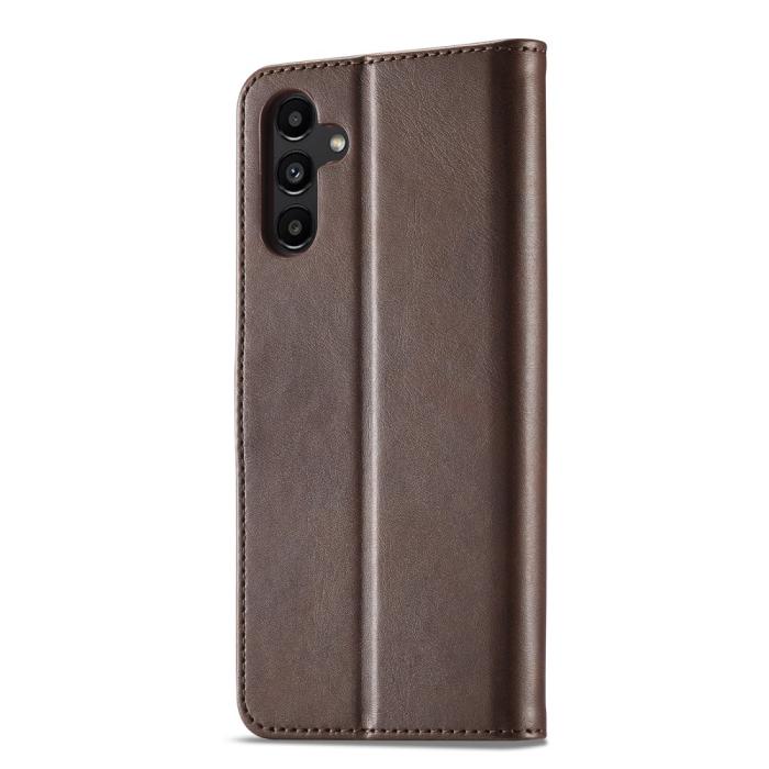 Bild 3, LC.IMEEKE LC.IMEEKE Samsung Galaxy A04s / A13 5G Fodral Läder Brun