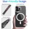  iPhone 15 Pro Skal MagSafe AirBag Transparent