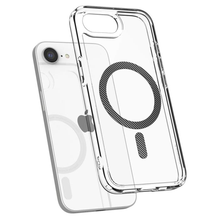 Bild 6, Spigen Spigen iPhone 17e/16e Skal MagSafe Mag Ultra Hybrid Carbon Fiber