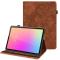  iPad Mini 2024/2021 Fodral Mandala Flower Case Stand Brun
