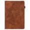  iPad Mini 2024/2021 Fodral Mandala Flower Case Stand Brun