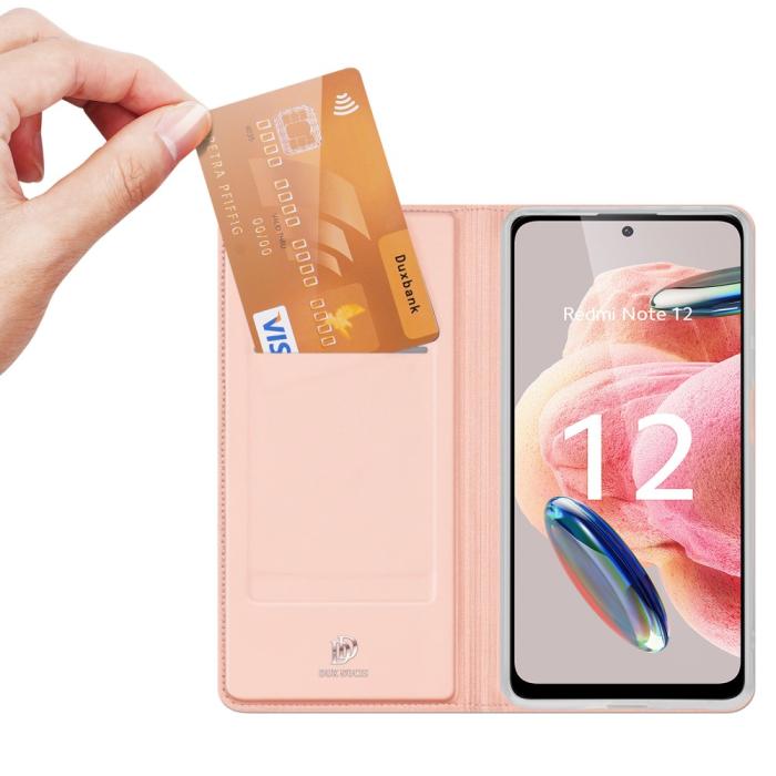 Bild 2, DUX DUCIS DUX DUCIS Xiaomi Redmi Note 12 4G Fodral Skin Pro Roséguld