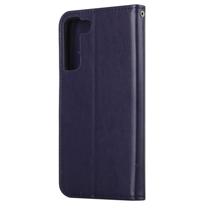Bild 6,  Samsung Galaxy S23 Plus Fodral Med Tryck Mörk Lila